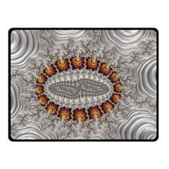 Fractal Fantasy Design Imagination Fleece Blanket (small) by Celenk