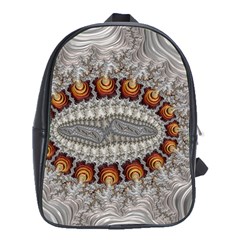 Fractal Fantasy Design Imagination School Bag (xl) by Celenk