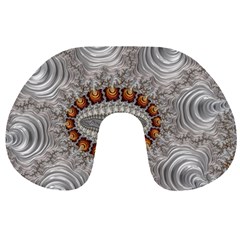 Fractal Fantasy Design Imagination Travel Neck Pillows by Celenk