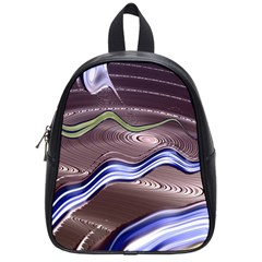 Art Design Decoration Card Color School Bag (small) by Celenk