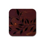 Texture Pattern Background Rubber Square Coaster (4 pack)  Front