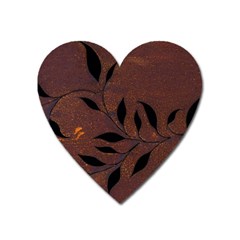 Texture Pattern Background Heart Magnet