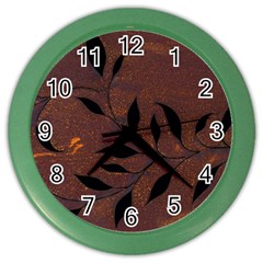 Texture Pattern Background Color Wall Clocks