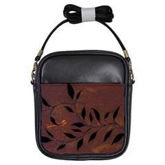 Texture Pattern Background Girls Sling Bags