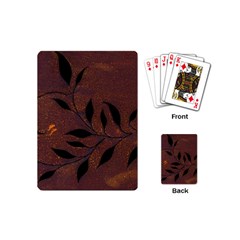 Texture Pattern Background Playing Cards (Mini) 