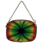 Sunflower Digital Flower Black Hole Chain Purses (One Side)  Front