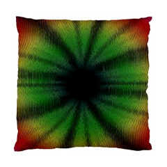 Sunflower Digital Flower Black Hole Standard Cushion Case (one Side) by Celenk