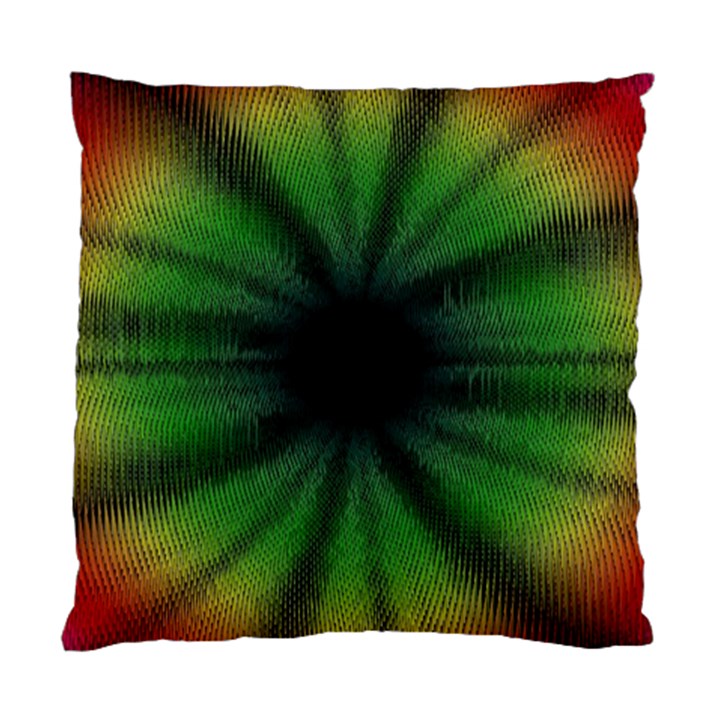 Sunflower Digital Flower Black Hole Standard Cushion Case (Two Sides)