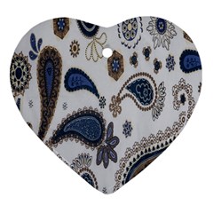 Pattern Embroidery Fabric Sew Heart Ornament (two Sides)