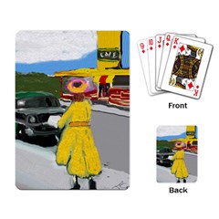 Lost In The 1950 s By Julie Grimshaw 2017 Playing Cards Single Design by JULIEGRIMSHAWARTS