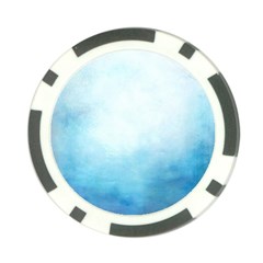 Ombre Poker Chip Card Guard by ValentinaDesign