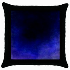 Ombre Throw Pillow Case (black) by ValentinaDesign