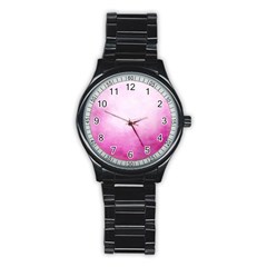 Ombre Stainless Steel Round Watch by ValentinaDesign