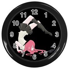 Scorpio Girl Wall Clocks (black) by Valentinaart