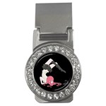 Scorpio Girl Money Clips (CZ)  Front