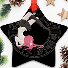 Scorpio Girl Ornament (star) by Valentinaart