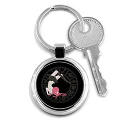 Scorpio Girl Key Chains (round)  by Valentinaart