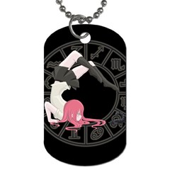 Scorpio Girl Dog Tag (one Side) by Valentinaart