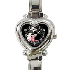 Scorpio Girl Heart Italian Charm Watch by Valentinaart