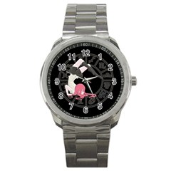 Scorpio Girl Sport Metal Watch by Valentinaart