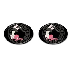 Scorpio Girl Cufflinks (oval) by Valentinaart