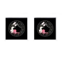 Scorpio Girl Cufflinks (square) by Valentinaart