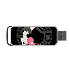 Scorpio Girl Portable Usb Flash (two Sides) by Valentinaart