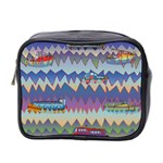 Zig zag boats Mini Toiletries Bag 2-Side Front