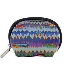 Zig zag boats Accessory Pouches (Small) 