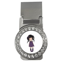 Dolly Girl In Purple Money Clips (cz)  by Valentinaart