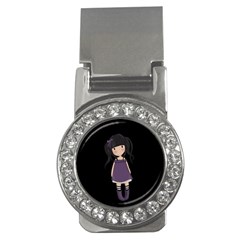 Dolly Girl In Purple Money Clips (cz)  by Valentinaart