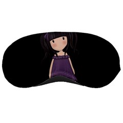 Dolly Girl In Purple Sleeping Masks by Valentinaart