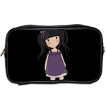 Dolly girl in purple Toiletries Bags 2-Side Back