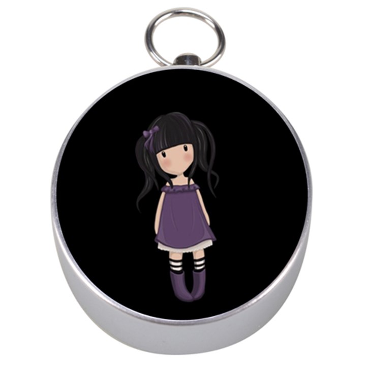 Dolly girl in purple Silver Compasses