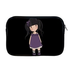 Dolly Girl In Purple Apple Macbook Pro 17  Zipper Case by Valentinaart