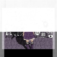 Dolly Girl In Purple Rectangular Jigsaw Puzzl by Valentinaart