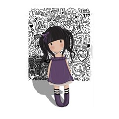 Dolly Girl In Purple Memory Card Reader by Valentinaart