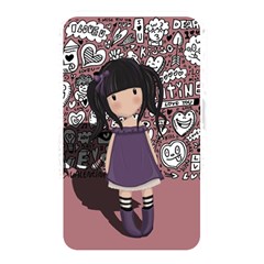 Dolly Girl In Purple Memory Card Reader by Valentinaart