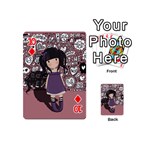 Dolly girl in purple Playing Cards 54 (Mini)  Front - Diamond10