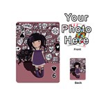 Dolly girl in purple Playing Cards 54 (Mini)  Front - Spade9