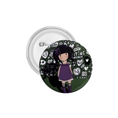 Dolly Girl In Purple 1 75  Buttons by Valentinaart