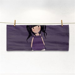 Dolly Girl In Purple Cosmetic Storage Cases by Valentinaart