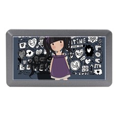 Dolly girl in purple Memory Card Reader (Mini)