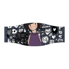 Dolly Girl In Purple Stretchable Headband by Valentinaart