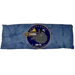 Uss Virginia (ssn 774) Crest Body Pillow Case (dakimakura) by Bigfootshirtshop