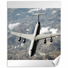 Usaf C 5 Galaxy Canvas 11  X 14   by Bigfootshirtshop