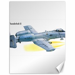 A 10c Thunderbolt Usaf Canvas 12  X 16   by Bigfootshirtshop