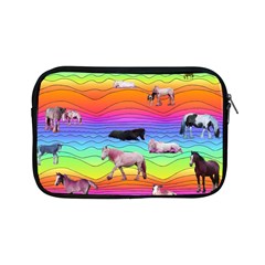 Horses In Rainbow Apple Ipad Mini Zipper Cases