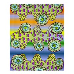 Amoeba Flowers Shower Curtain 60  X 72  (medium)  by CosmicEsoteric