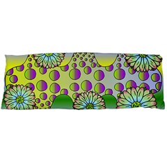 Amoeba Flowers Body Pillow Case (dakimakura) by CosmicEsoteric